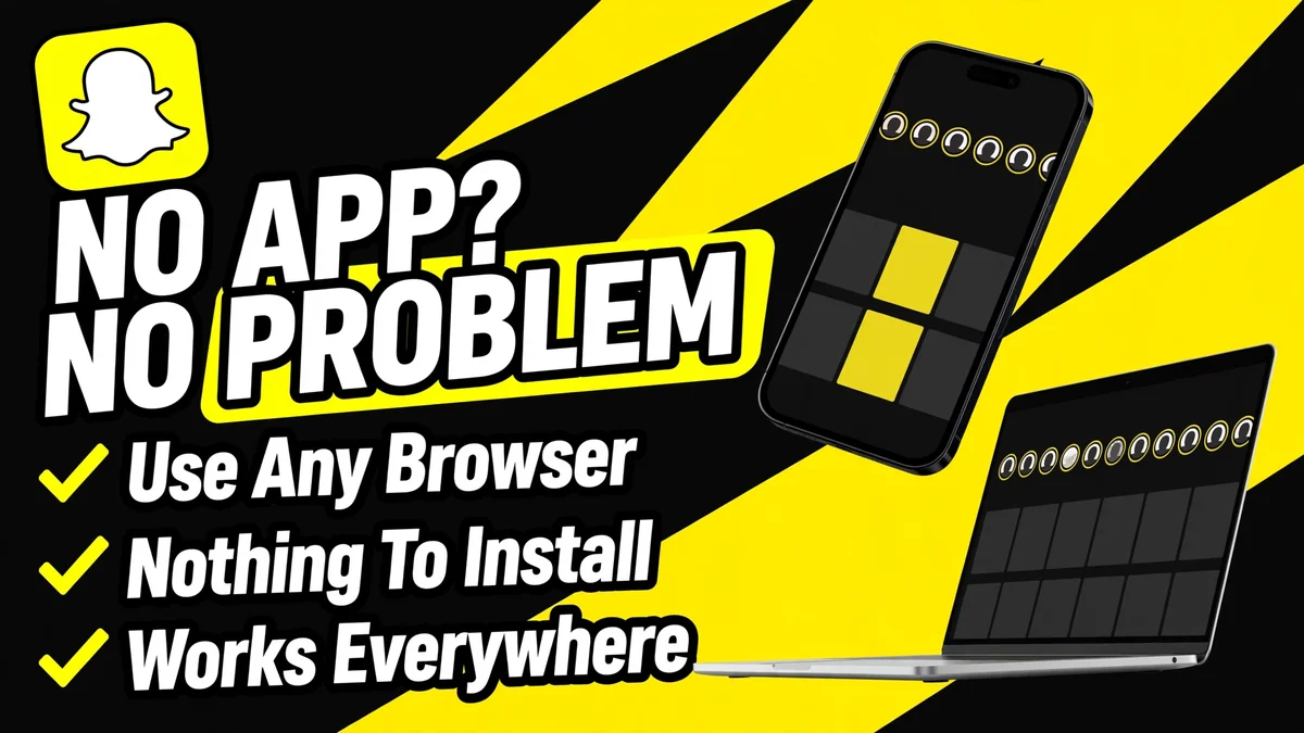 View Snapchat Stories Without the App