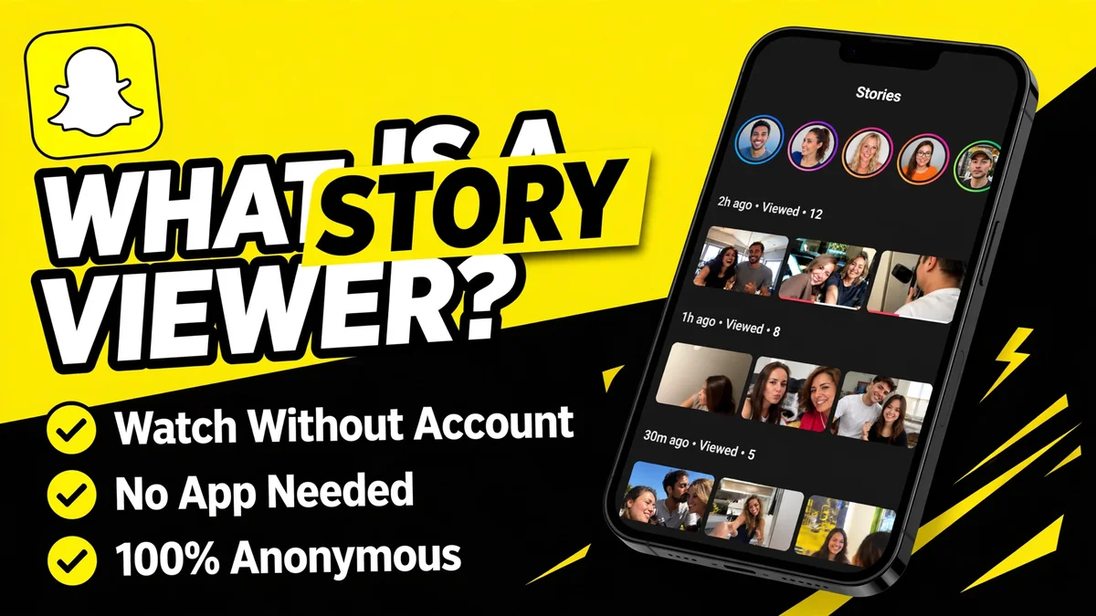 What Is a Snapchat Story Viewer?